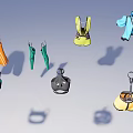 Stylish Clothing And Accessories Collection Featuring Jackets Pants Vests Hats And Bags