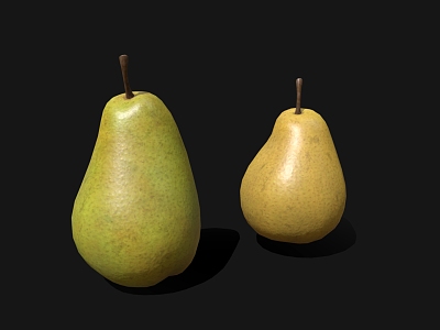 pear fruit pear model