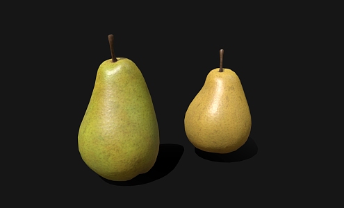 pear fruit pear 3d model