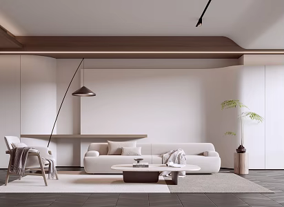 The Silent Living Room 3d model