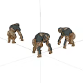 Virtual Character Anime Game Character Humanoid Monster 3d model