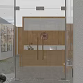 Traditional Tea Bar Interior Design With Wooden Counter BAR TEA LINE Sign And Sofa