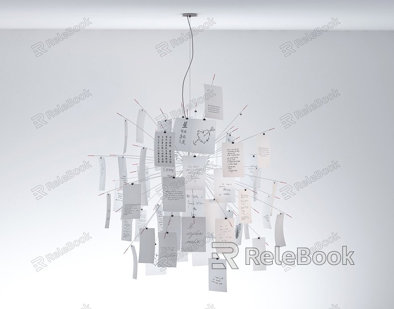 Modern chandelier art lamp model