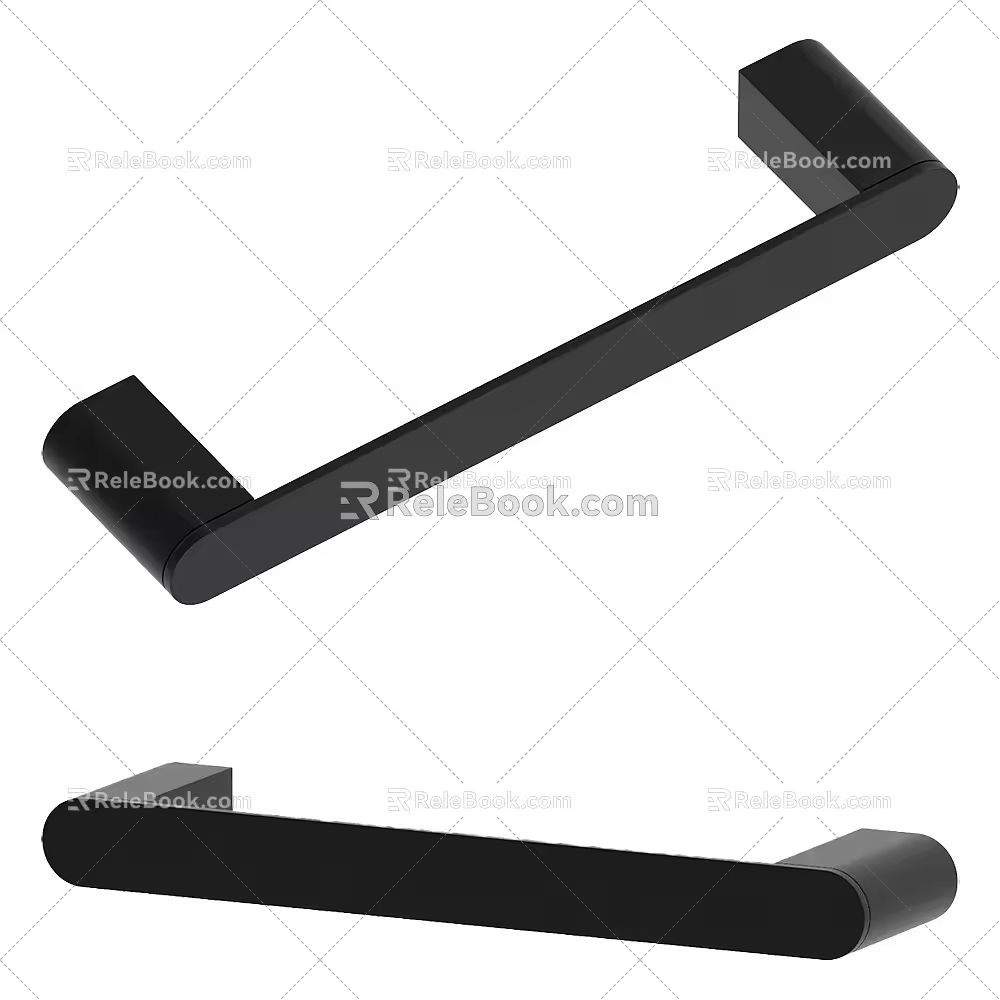 Modern Hardware Door Handle 3d model
