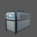 Industrial Grade Chiller Equipment With Digital Display Control Panel And Heat Dissipation Grille