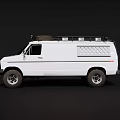 Off-road RV MPV 3d model