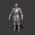 Knight Soldier Guard 3d model