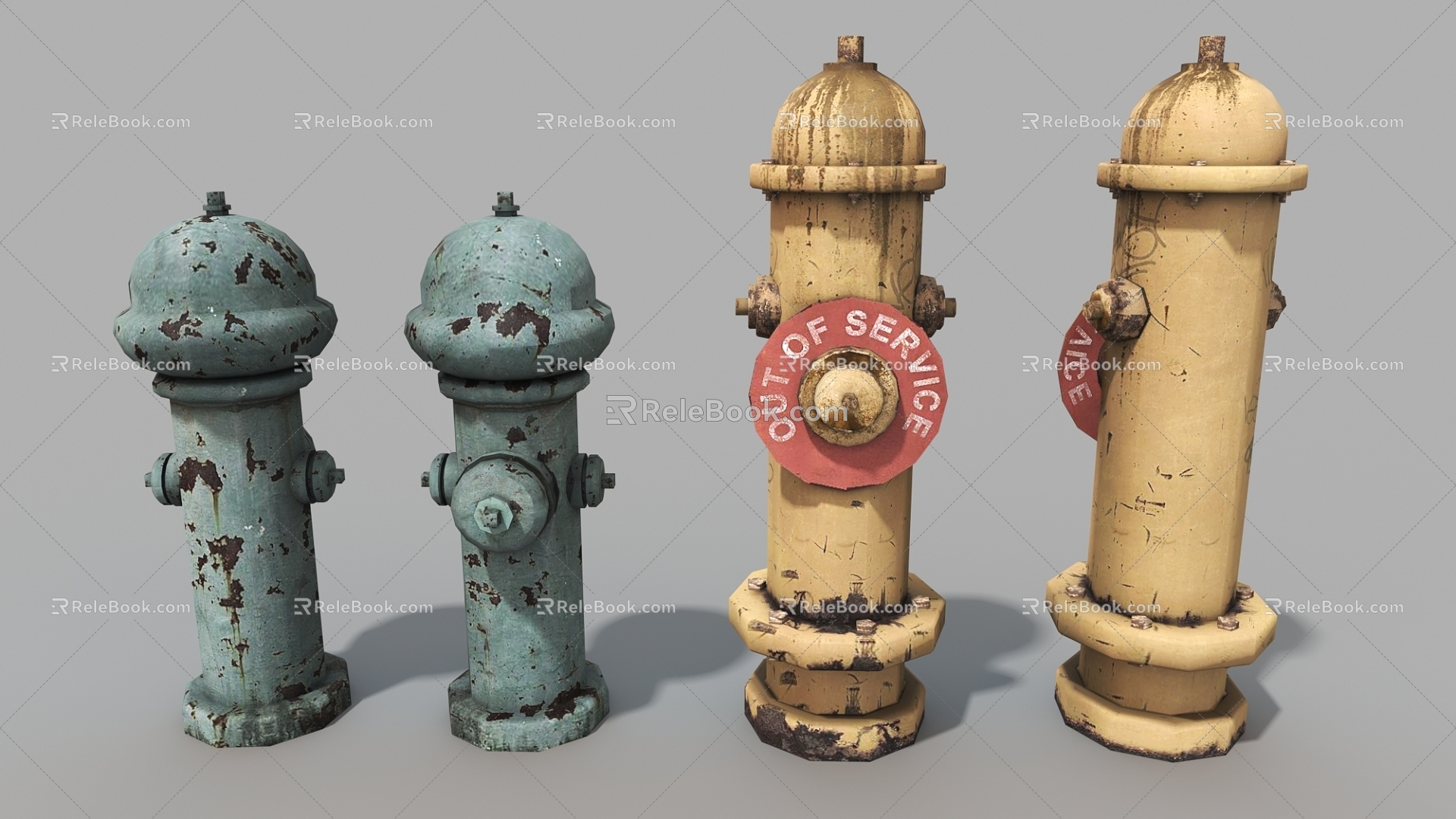 Fire Hydrant Fire Equipment Vintage Fire Hydrant 3d model