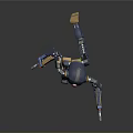 Sci-fi Style Mecha Soldier Mecha Robot Future Warrior War Machine Soldier Robot Assistant Small Robot Robot Butler