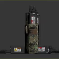 Military Camouflage Doorbell With Rechargeable Battery And Durable Design Features