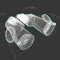 Military Weapon Binoculars With High Power Optics And Tactical Design Features