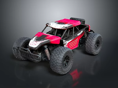 All Terrain Vehicle Toy Car Four-wheeler Beach Car Four-wheel Motorcycle Mountain Bike Off-road Mountain Bike 3d model