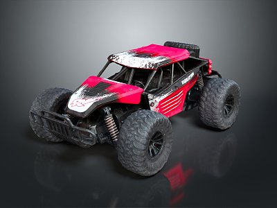 All Terrain Vehicle Toy Car Four-wheeler Beach Car Four-wheel Motorcycle Mountain Bike Off-road Mountain Bike 3d model