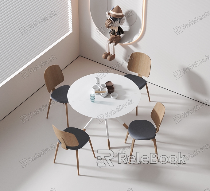 Casual tables and chairs model