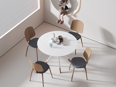 Casual tables and chairs model