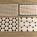 Middle Style Carpet 3d model