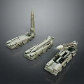 Detailed Military Tank Models With Different Types And Armored Design Features