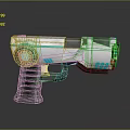 Science Fiction Firearms Next Generation Firearms Science Fiction Game Gun Game Firearms Game Gun Concept Gun Laser Gun 3d model