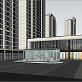 Building District Planning 3d model