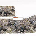 Natural Stone and Wood Materials with Rustic Textures in Landscape Design
