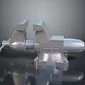 Vise vise tools hardware tools processing tools furniture 3d model