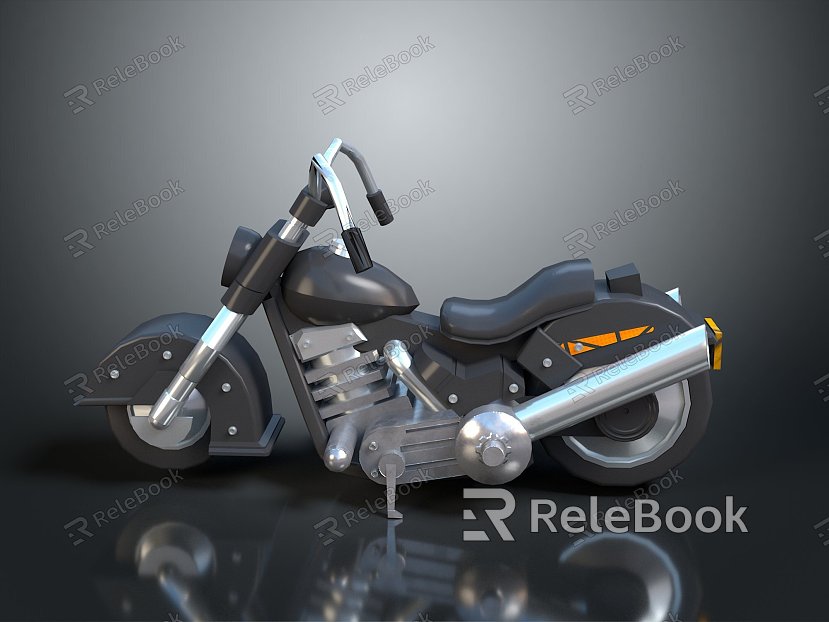 Motorcycle Two-wheeled Motorcycle Cross-country Motorcycle Road Race Motorcycle Motor Vehicle Transport model