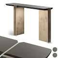 Modern Minimalist Side Table With Black Tabletop And Metal Frame For Living Room Use