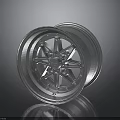High Quality Silver Alloy Automotive Wheel With Spoke Design For Replacement