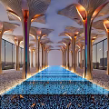 Modern Column Shaped Decorative Column 3d model