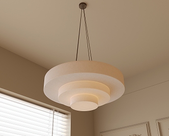 Modern chandelier 3d model