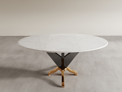 Dining Table Tea Table Round Table Conference Table Marble Table 3d model