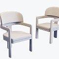 Home leisure chair 3d model