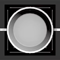 Modern Trophy Silver Cup Global Trophy 3d model