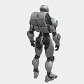 Modern Robot Human Nature Robot Intelligent Machine 3d model
