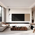 Modern Living Dining Area With Wooden Ceiling Large Windows Staircase And Mountain Views