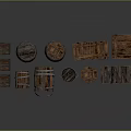 Rustic Wooden Barrels And Crates For Household Storage And Decoration