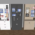 File cabinet 3d model