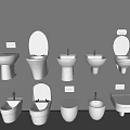Various Types of Modern Toilets With Different Designs And Installation Styles