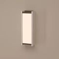 Modern Rectangular Wall Light with White Frame for Home Interior Decor 3d model