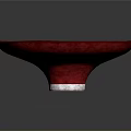 Red Bowl A Functional Household Item With Glossy Surface And Modern Design