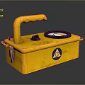Box Container Realistic 3d model