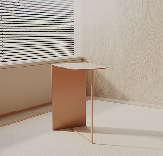 Modern Bedside Cabinet 3d model