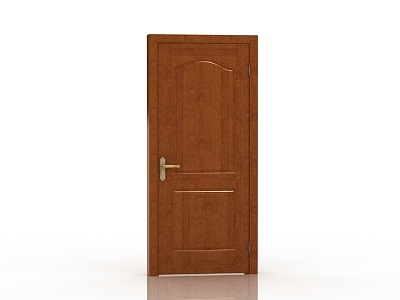 New Chinese Wooden Door 3d model