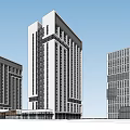 Modern Industrial Factory Buildings With High Rise Structure And Glass Curtain Wall Design