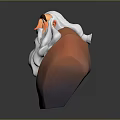 Wise Old Man Old Man Ancient Old Man Ancient Wise Warlock Taoist priest wizard mage 3d model