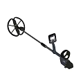 Professional Metal Detector With Large Search Coil Digital Display And Ergonomic Handle