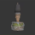 modern turbine aircraft engine turbofan aircraft turbine 3d model