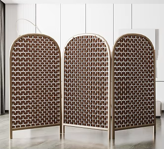 Modern Screen Partition 3d model