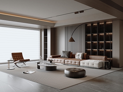 Modern Italian Living Room model