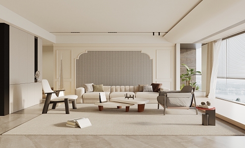 Living room 3d model